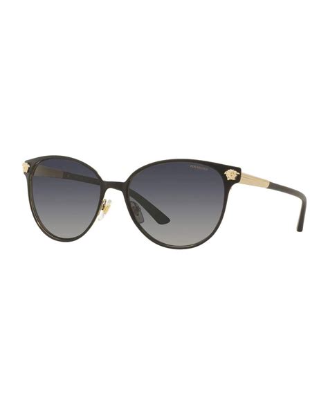 versace round studded sunglasses|Versace polarised sunglasses.